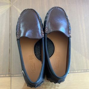 Venettini Boys Brown and Navy  shoes